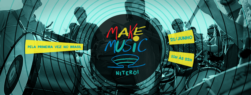 Make Music Day pela primeira vez em Niterói