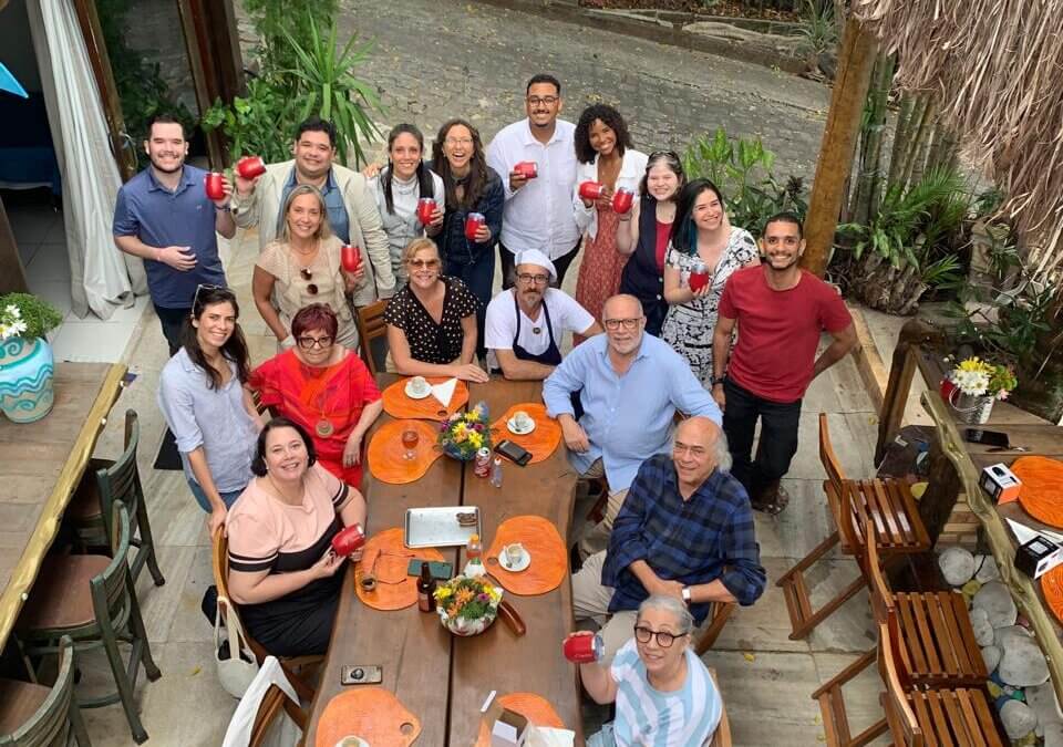 Foto da equipe da Aliança Francesa de Niterói